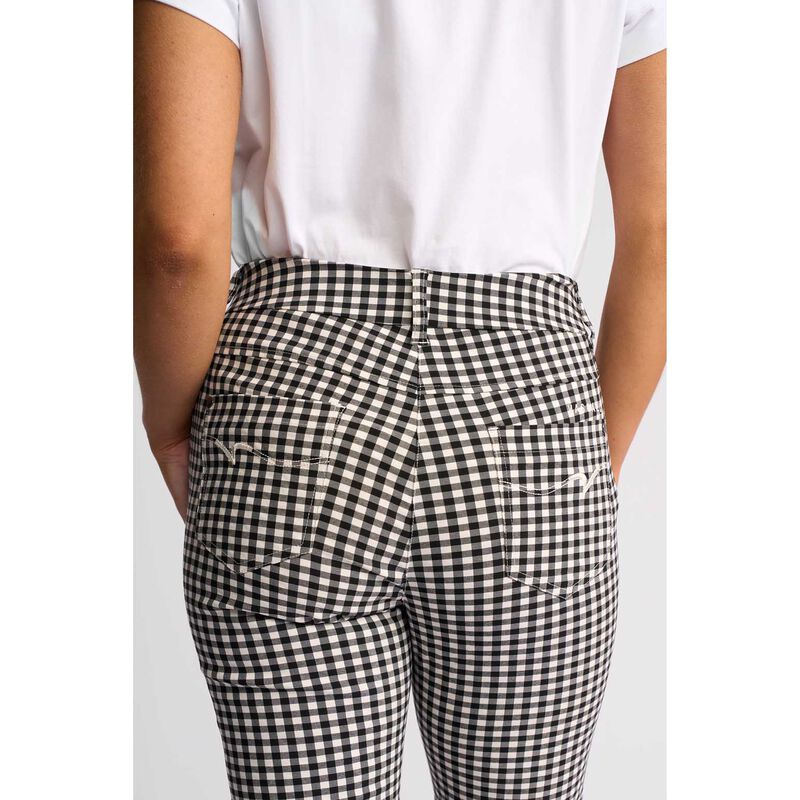Vassalli Slim Leg 7/8 Pull On Pant With Elastic Back Waistband image number 2